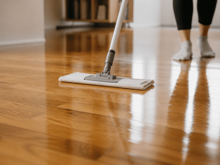 Comment nettoyer un parquet flottant sans laisser de traces ?